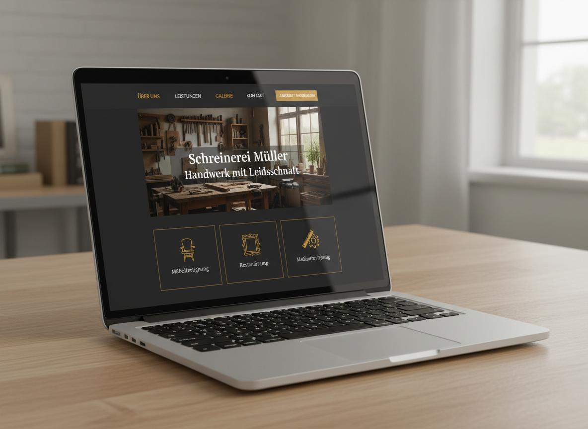 Schreinerei Muller Website